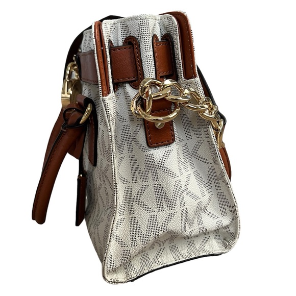 LIKE NEW Michael Kors Hamilton Satchel Bag - Picture 8 of 17